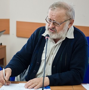 Mr. Roman Kis, Professor of Philosophy, writer, and representative of the Protestant community in Lviv.